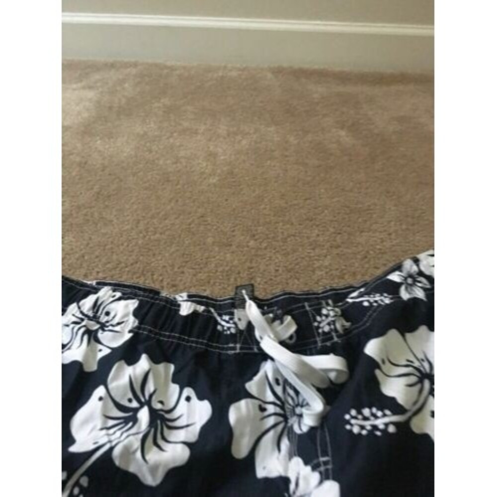 Op Big Men's Floral Print Swim Board Shorts Lined Size 3XL Multicolor - Picture 4 of 6